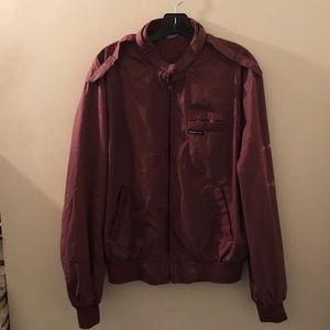 Members only vintage burgundy jacket